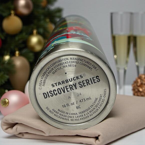 Starbucks Virginia Discovery Series Tumbler 16oz Insulated Stainless Steel EUC - Picture 7 of 8